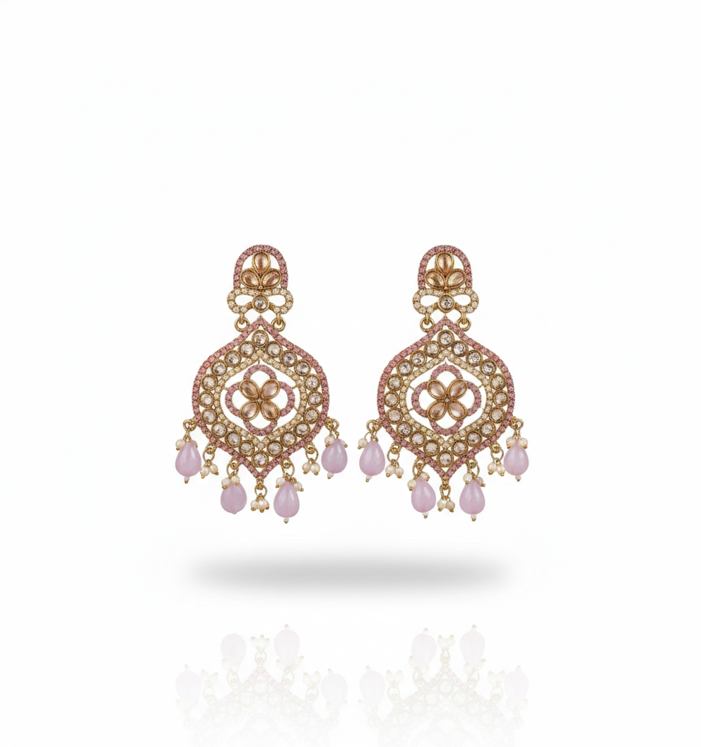 Gulbahaar Kundan Chandbalis