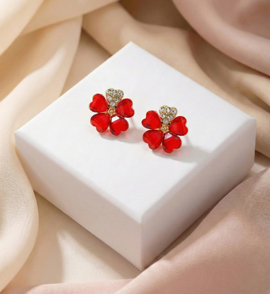 Blush Bloom Stud Earrings