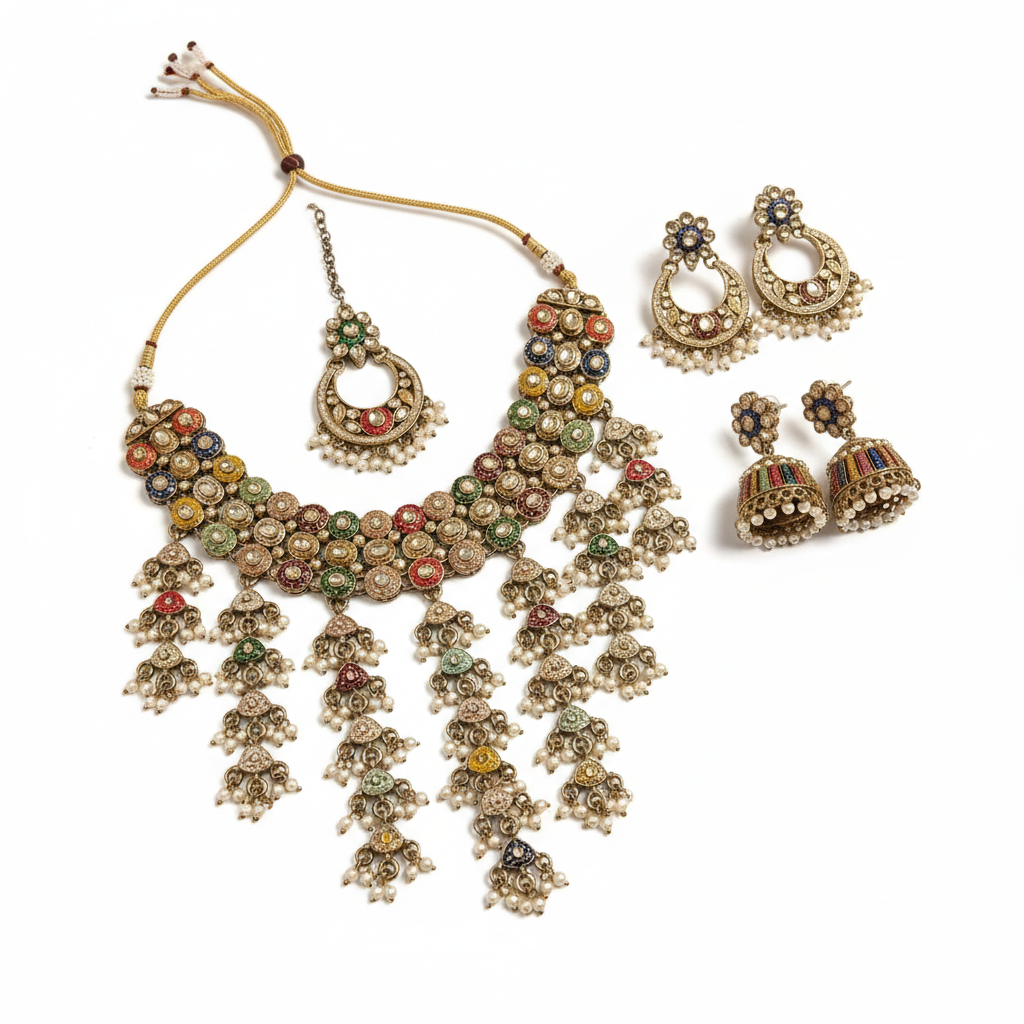RangMahal Heirloom Necklace Set