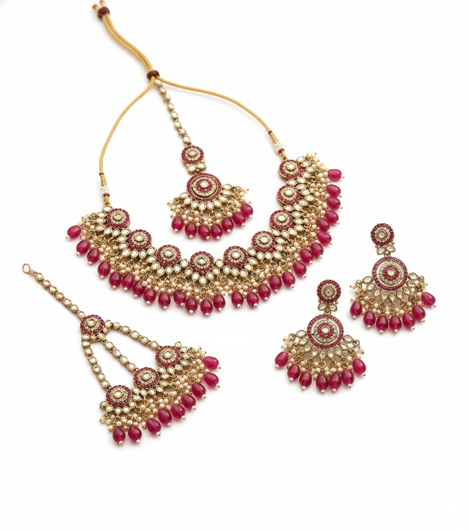 Rani Gulab Bridal Set