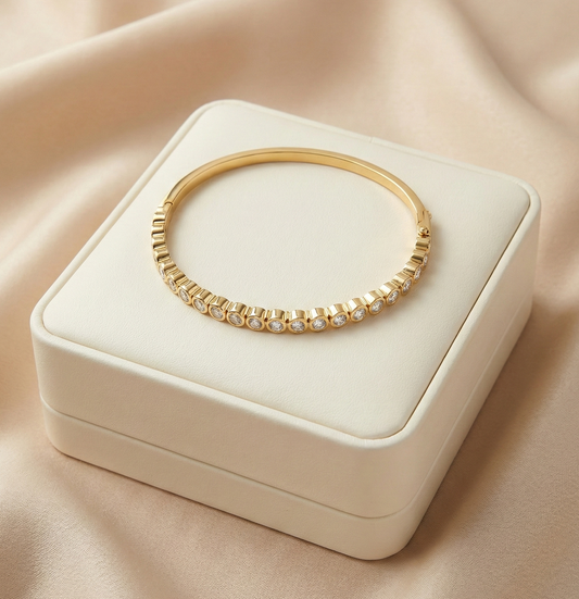 Eterna Crystal Tennis Bangle