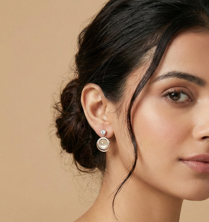 Rosé Halo Pearl Drops