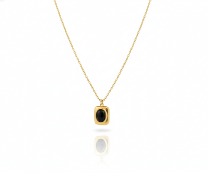 Midnight Onyx Pendant Necklace