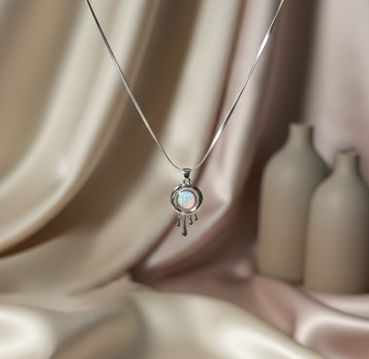 Celestial Opal Drip Pendant
