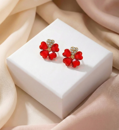 Blush Bloom Stud Earrings