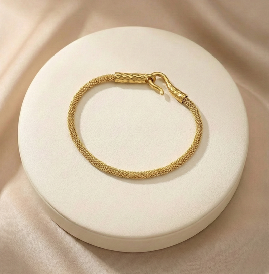 Golden Mesh Luxe Bracelet