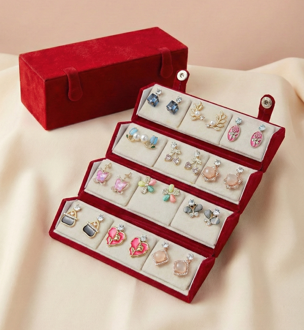 Luxury Velvet Earring combo