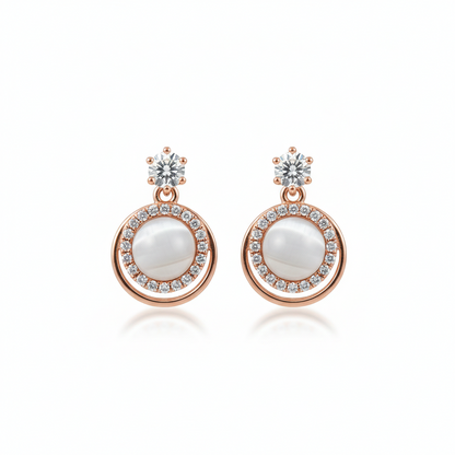 Rosé Halo Pearl Drops