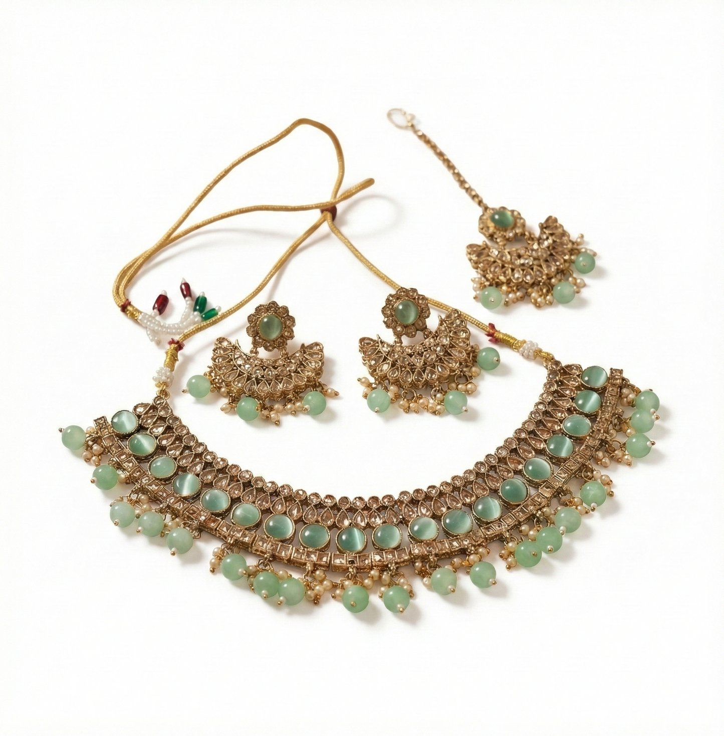 Emerald Noor Kundan Set