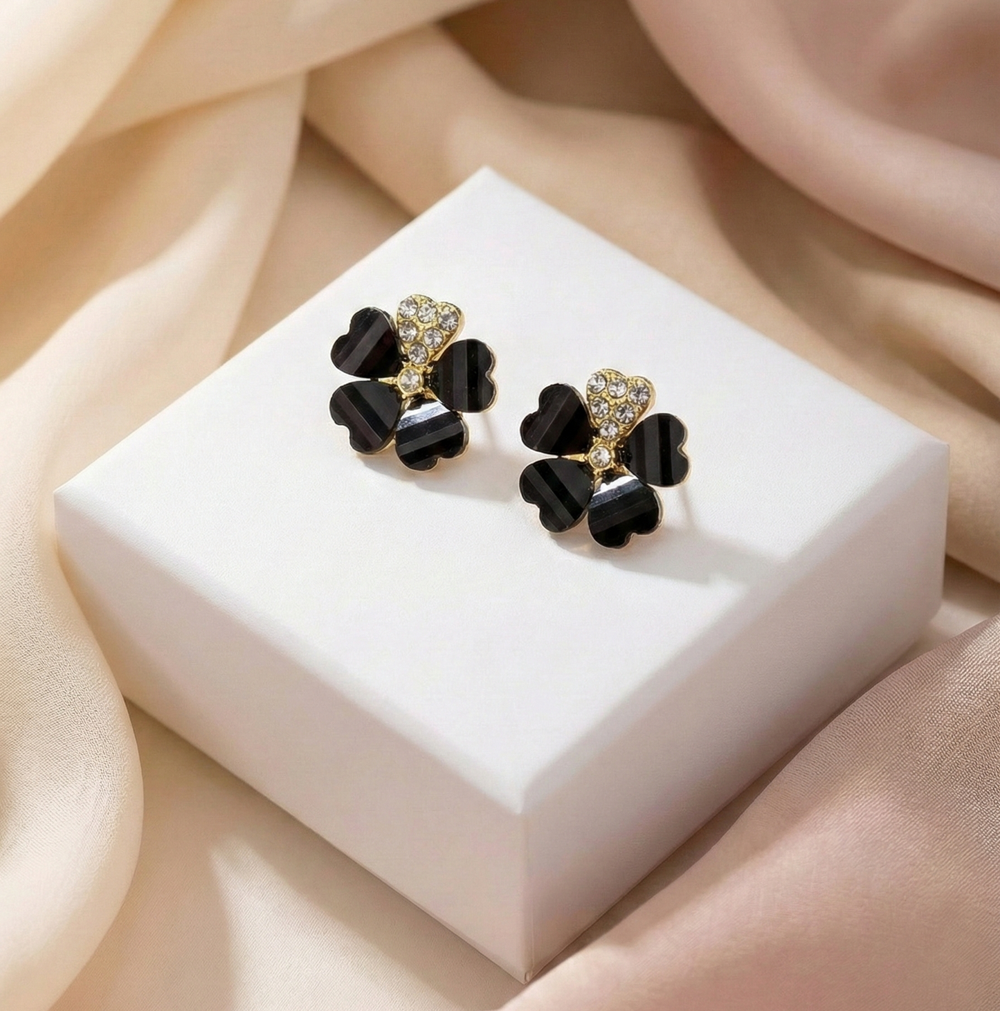 Blush Bloom Stud Earrings