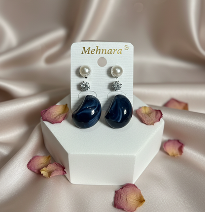 Midnight Pearl Elegance Trio Set